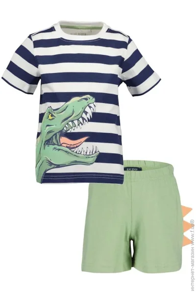 Кофта + штаны Blue Seven Пижама детская для мальчиков р.92-98 белый 827514 * 98 Кофта + штаны Blue Seven Пижама детская для мальчиков р.92-98 белый 827514 * 98