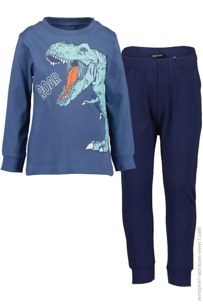Пижамный комплект Blue Seven Пижама для мальчиков р.92 деним 877514 X5541 Пижамный комплект Blue Seven Пижама для мальчиков р.92 деним 877514 X5541