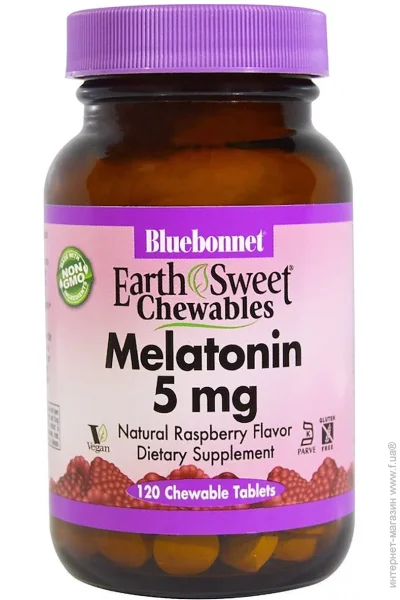   5,  , Earth Sweet Chewables, Bluebonnet Nutrition, 120 . .