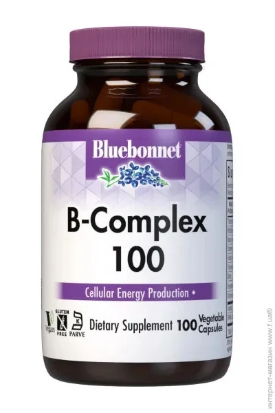 Bluebonnet Nutrition    Bluebonnet B-Complex 100, 100 
