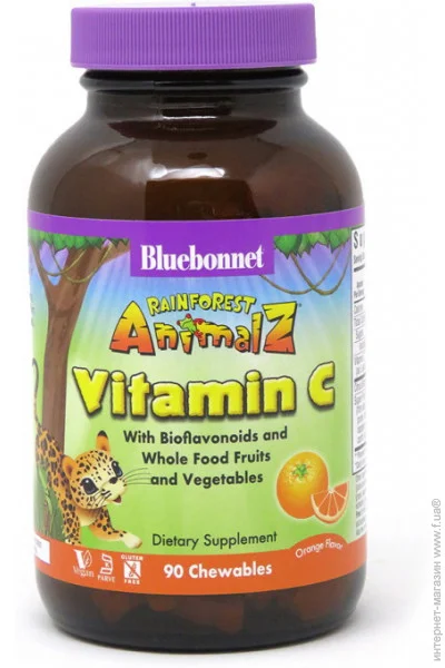 Bluebonnet Nutrition ³   Bluebonnet Rainforest Animalz Vitamin  for kids, 90  