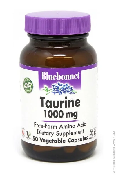 Bluebonnet Nutrition  Bluebonnet Taurine 1000 mg, 50 