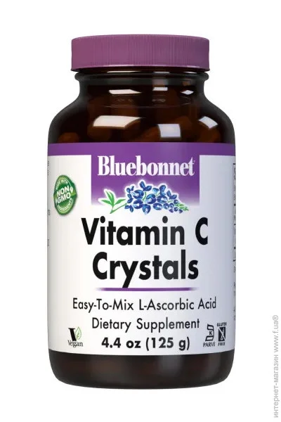 Bluebonnet Nutrition    Bluebonnet Vitamin C Crystals, 125 