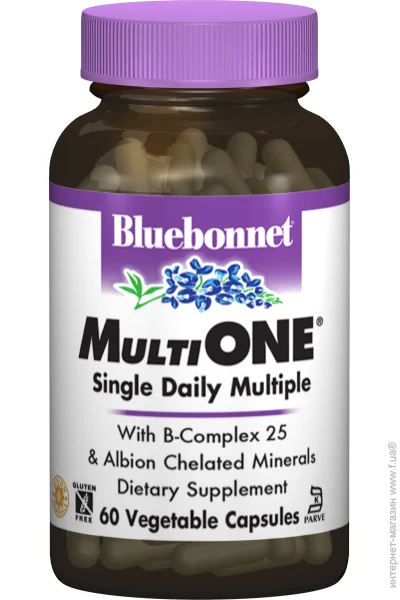    , MultiONE, Bluebonnet Nutrition, 60   (BLB0128)