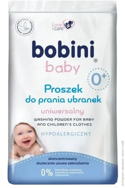 Стиральный порошок Bobini Universal 1200 г (5900931034172) Стиральный порошок Bobini Universal 1200 г (5900931034172)