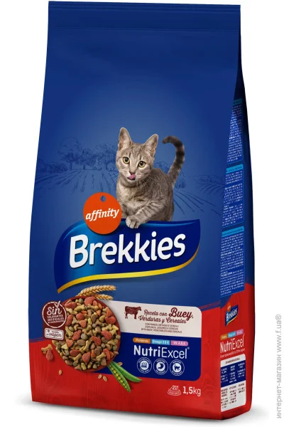 Brekkies Cat Beef  