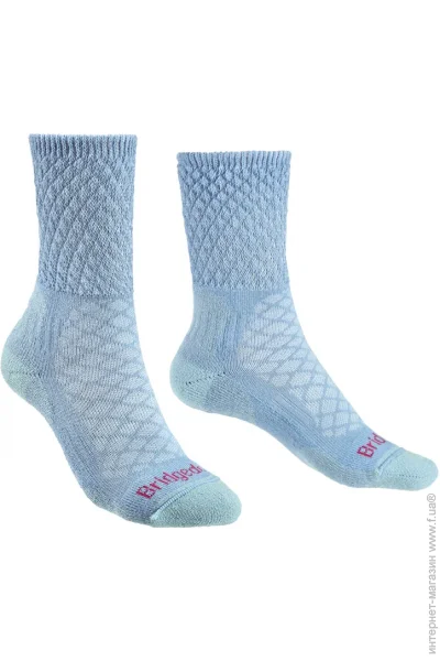  Bridgedale  Hike LW Comfort Boot Wmn Original L Powder Blue (1053-710619.438.L)