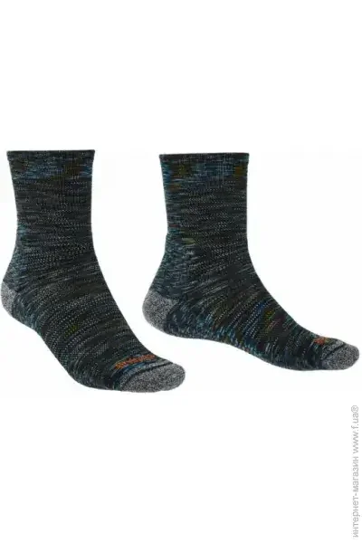  Bridgedale  Hike UL Endurance Crew Pattern Green S (1053-710098.128.S)