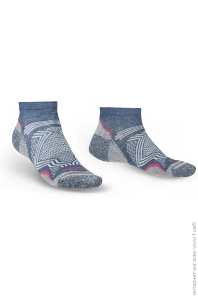 Bridgedale  Hike Ultralight T2 Coolmax Performance Low Wmns Denim M (1053-710286.139.M)