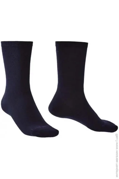  Bridgedale  Liner Thermal Boot 2pr pk Unisex L Navy (1053-710530.428.L)