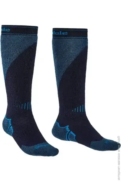  Bridgedale  Ski MW Plus L Navy/Steel (1053-710545.039.L)