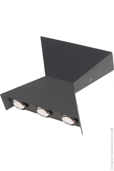   LED 12W NW IP54 BK (AL-603/6) (34-450)