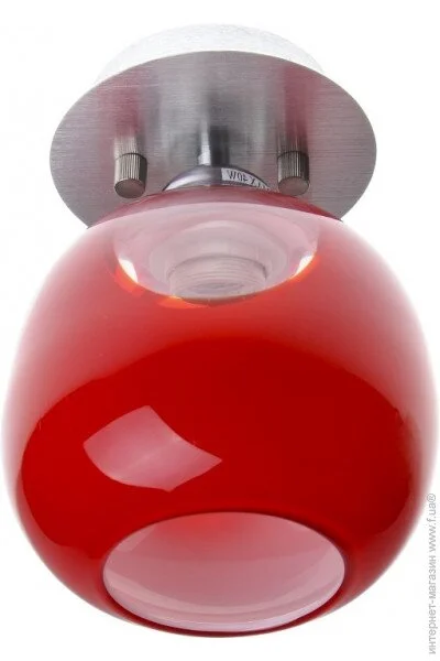 Светильник настенно-потолочный накладной BR-01 232S/1 Red (174311) Светильник настенно-потолочный накладной BR-01 232S/1 Red (174311)
