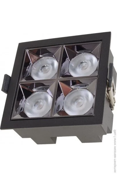   LED HDL-DT 203/5*4W NW BK (36-304)