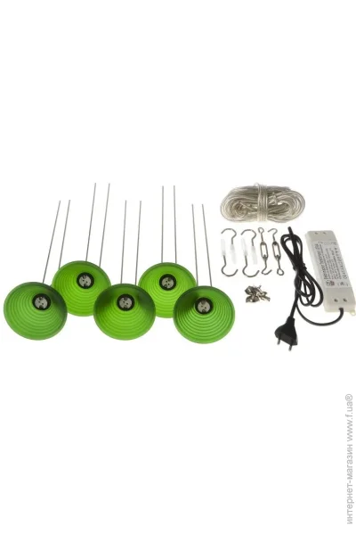     () HTL-31/5x20W GREEN (176126)