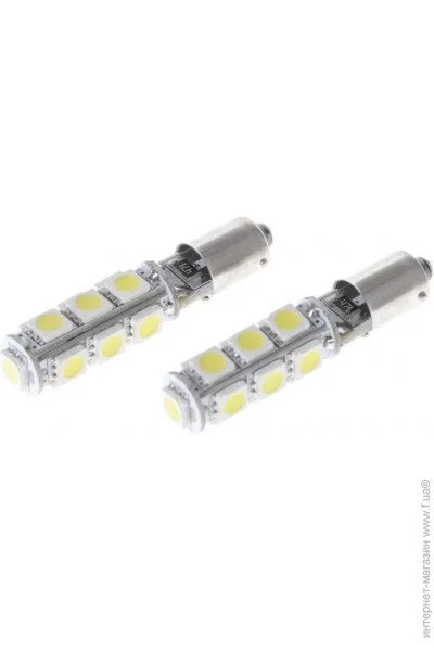   Brille  LED BA9S 13 PCS CW SMD5050 (L65-006)