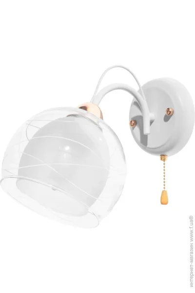 Brille  60W LK-629W/1 E27 WT+ FG (26-975)