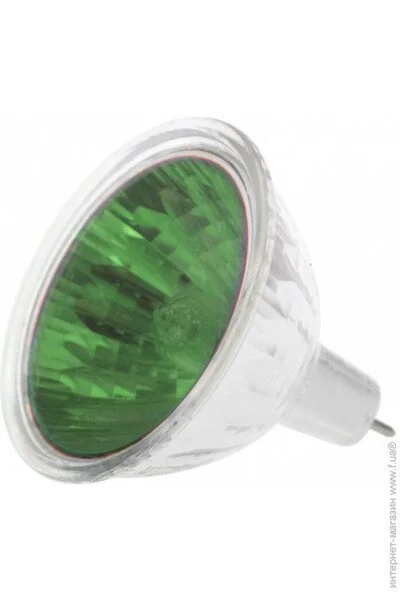     GU5.3 MR16 20W(38) Green Br Brille 126206