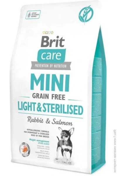   Brit   Brit Care GF Mini Light Sterilised 2 kg        ,  (170785/1067)