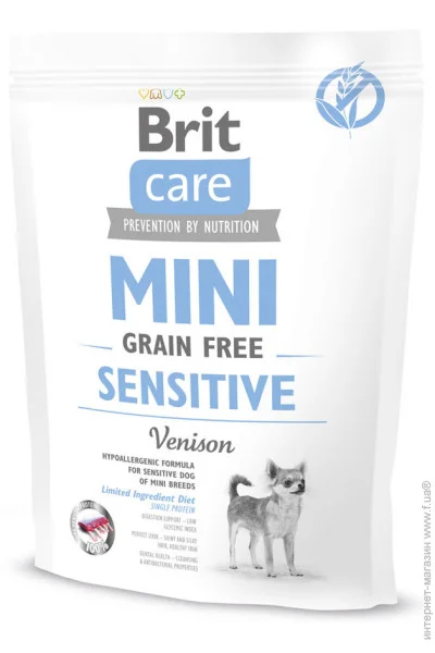   Brit     Brit Care GF Mini Sensitive 400  (8595602520176)