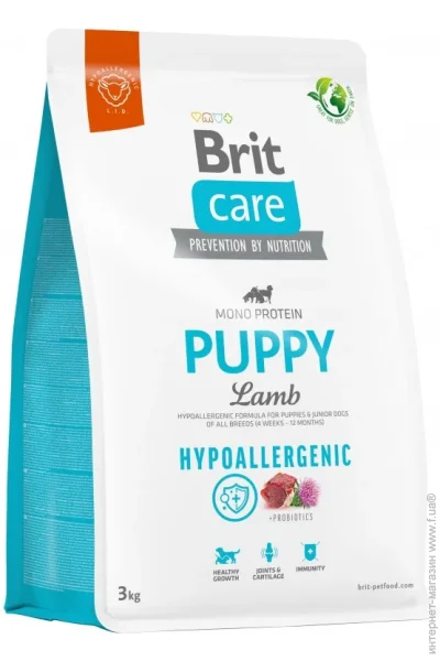   Brit      Hypoallergenic Puppy   3 