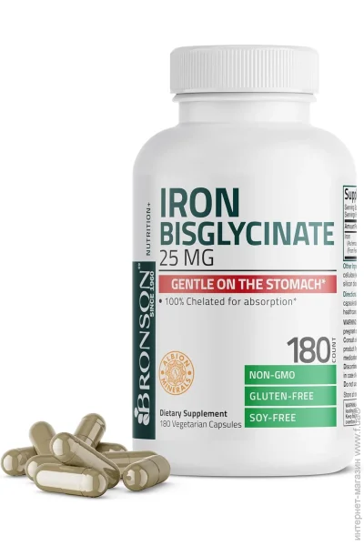 ³ Bronson  -     . Iron Bisglycinate 180  (4384307746)