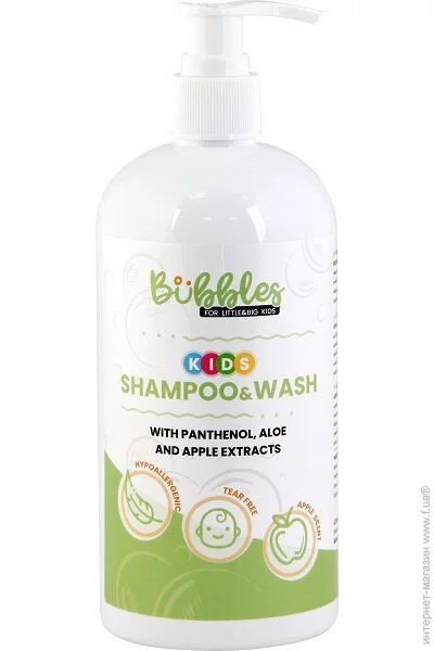 - Bubbles Shampoo&Wash 500 (4751030833279)