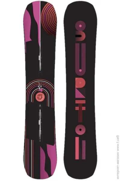    Burton  Name Dropper 2024 158 Black/Pink (1092-9010510543844)