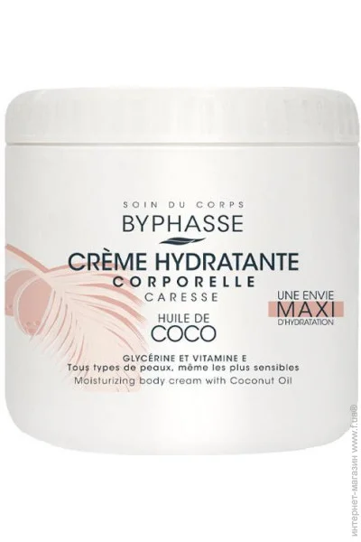     Byphasse Moisturizing Body Cream 500  