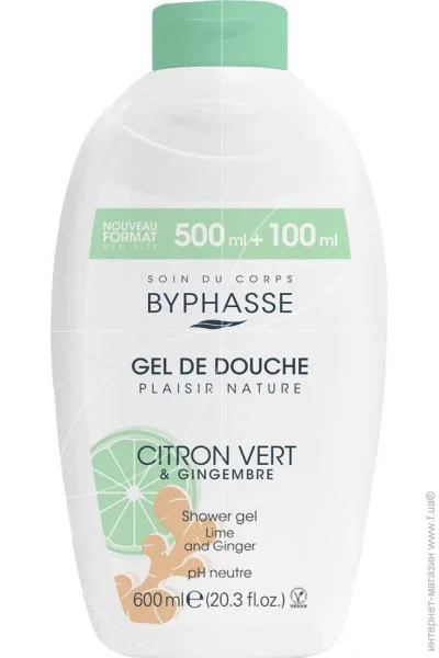    Byphasse Plaisir Shower Gel  600    