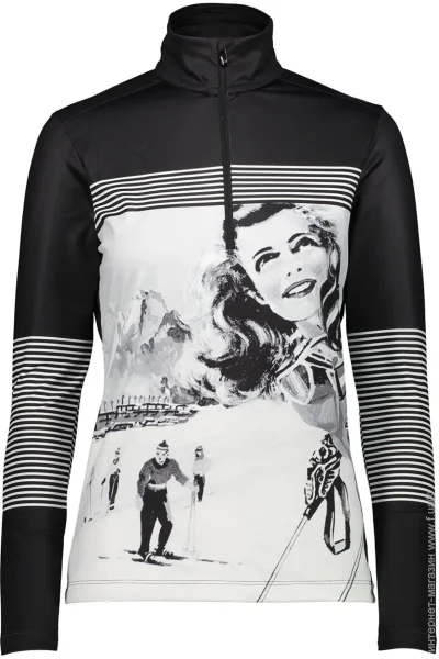 Campagnolo  Woman Sweat 30L0396 Black/White S (1097-30L0396-22YF 38)
