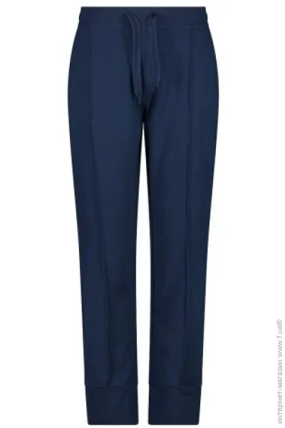   Campagnolo  Women's Cotton-Blend Fleece Pants Blue XXS (1097-34D5626-M926 34)