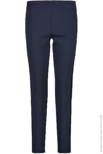 Campagnolo  Women's Trousers in Jersey-chenille Black-Blue XS (1097-30M0226-N950 36)