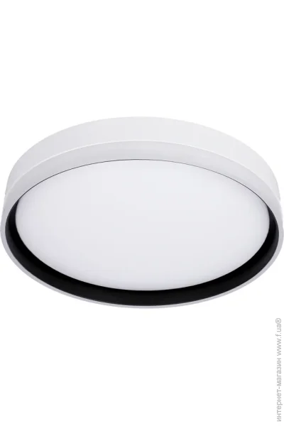 Candellux Светильник потолочный Florida 1x24 Вт черный/белый 13-11305 Candellux Светильник потолочный Florida 1x24 Вт черный/белый 13-11305