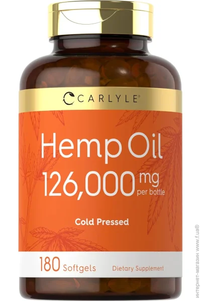   Carlyle Nutritionals  -   Hemp Oil 126,000 mg 180  (4384307989)