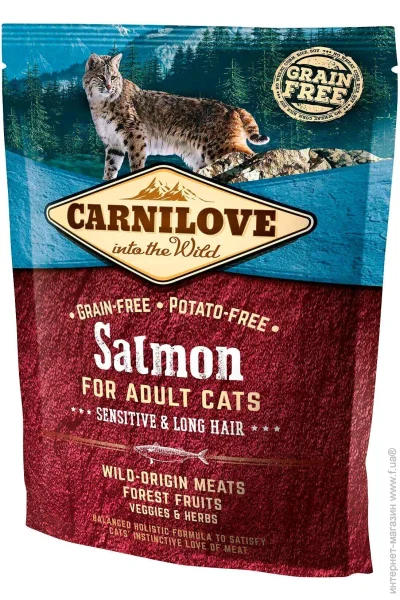  Carnilove Sensitive & Long Hair, , 400 