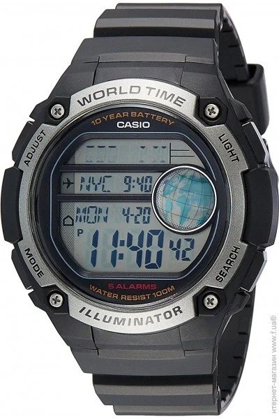 Часы Casio AE-3000W-1AVEF Часы Casio AE-3000W-1AVEF