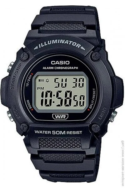  Casio W-219H-1AVEF