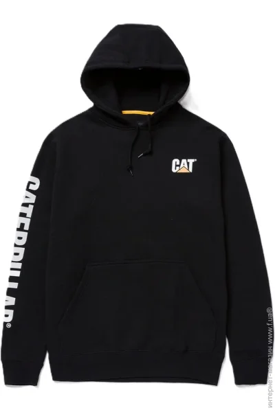 Caterpillar (CAT)  Men`s Trademark Banner Hoodie Black M (1103-1910709-016-M)