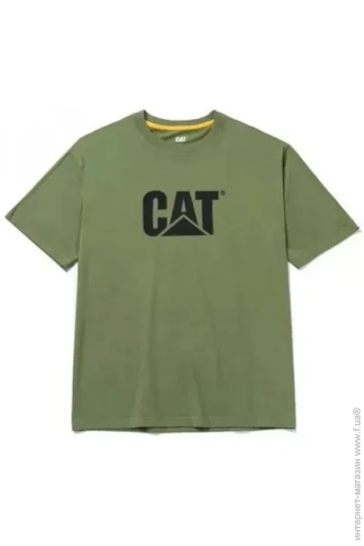 Caterpillar (CAT)  Trademark Logo Tee Khaki XL (1103-1510305-12369-XL)