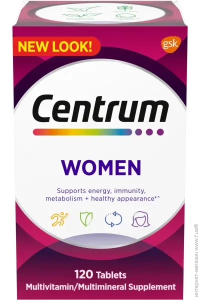 ³ Centrum Vitamin Multivitamin for Women 120  (4384303902)