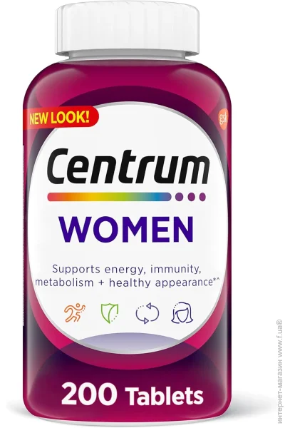   Centrum Vitamin Multivitamin&Mineral for Women 200 tab (00000041740)