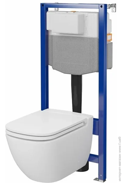   Cersanit  C24: ֲ AQUA 50 QF Ͳ +  ϲ² Ͳ CASPIA CLEANON   Ĳ     ֲ   (S701-803)