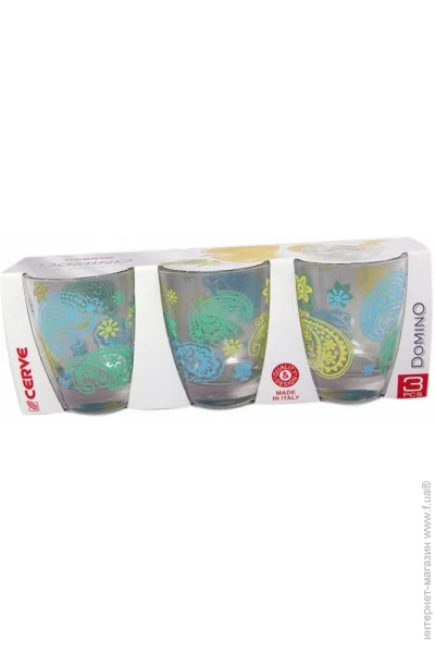 Набор стаканов Cerve Жовті 300 мл 3 шт (m44760) Набор стаканов Cerve Жовті 300 мл 3 шт (m44760)