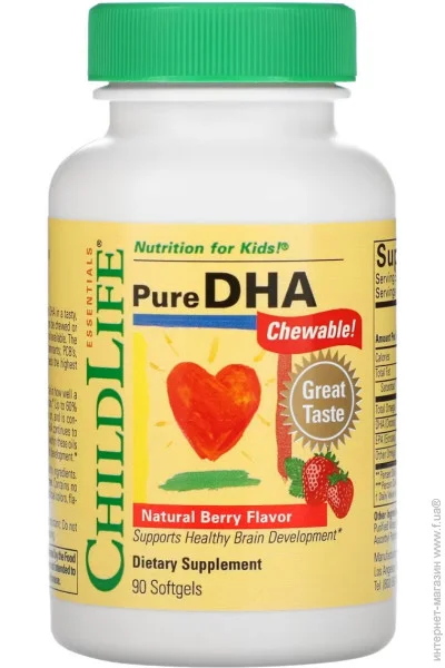 Childlife  ( )  ,  , Pure DHA, ChildLife, 90   (CDL10550)