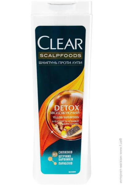 Шампунь Clear Vita Abe Детокс против перхоти увлажняющий 360 мл (8720633015364) Шампунь Clear Vita Abe Детокс против перхоти увлажняющий 360 мл (8720633015364)