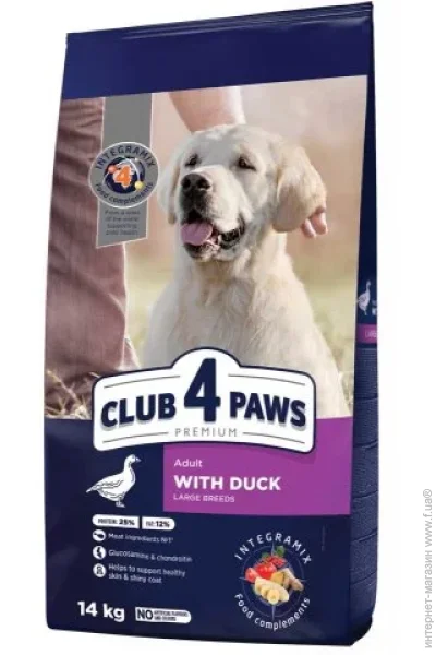   Club 4 Paws Premium      14 