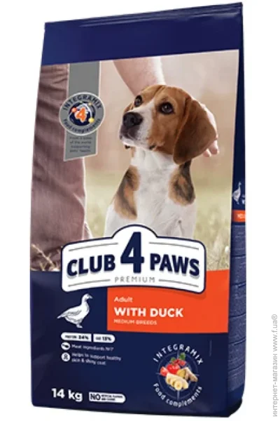   Club 4 Paws Premium      14 