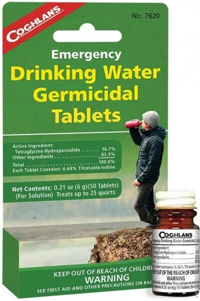   Coghlan's     Drinking Water Tablets (1053-CHL.7620)