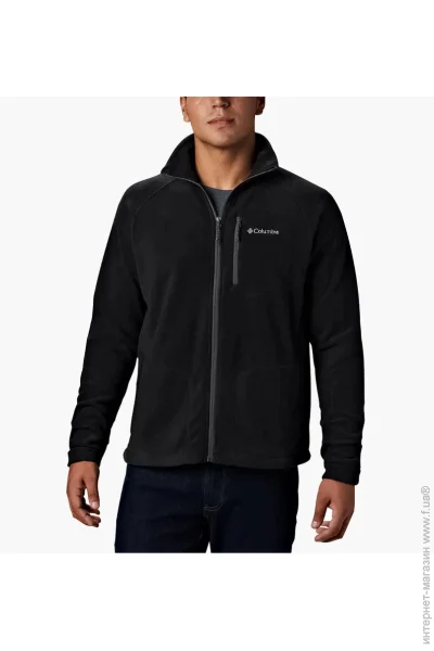  Columbia Fast Trek Ii Full Zip Fleece Black (AM3039 010-L)